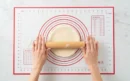 Tapis de Pâtisserie Ovensio™ | Avec Repères & Conversions, Anti-adhérent, 60x40cm