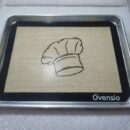 Tapis de Cuisson Réutilisable Ovensio™ | Anti-adhérent & Ecologique, 42x29.5cm